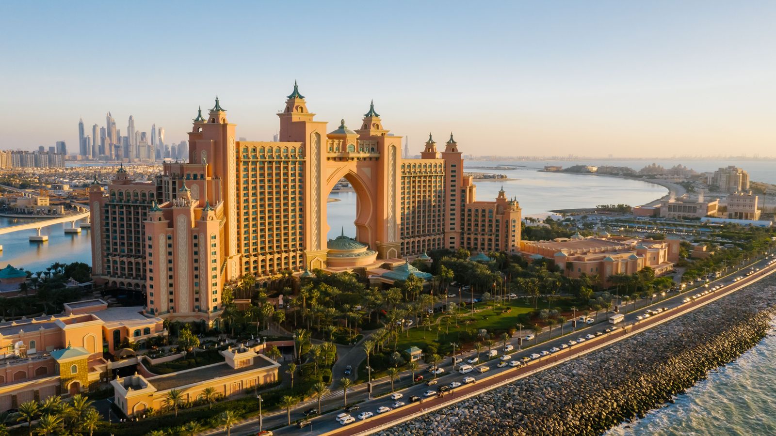 Dubai skyline and cityscape — bespoke journeys by Allway Tour
